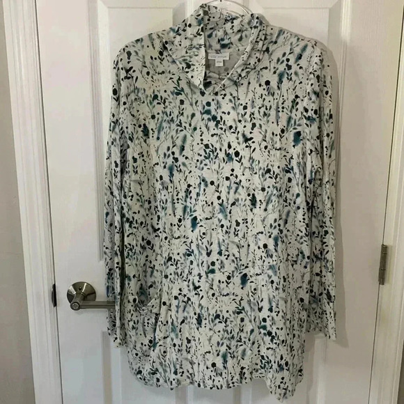 Pure Jill turtleneck tunic floral print - Picture 1 of 7